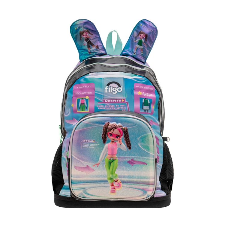 Mochila Escolar Filgo 2026 Air 18" Digital Style Art.MO26-AIR-001